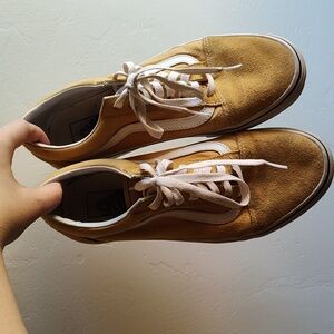 Gold Vans